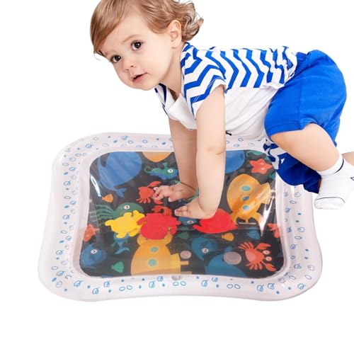 Generisch Wassermatte Für Babys - Sinnesanregung Wasserspielmatte Baby Spielzeug - Pädagogisches Spielzeug Lernspiele Aktivitätszentrum Zur Sinnesentwicklung & Visuellen Förderung von Generisch