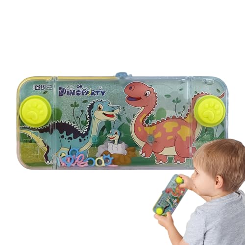 Generisch Water Ring Toss Game - Handheld Water Game | Entzückende Retro Aqua Loop Toss Toy | Maschinenwasserspiel | Spaß beim Kreis von Spielmaschine für Schule, Auto, Reisen, Picknick, Zuhause von Generisch