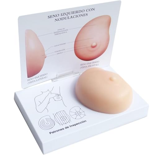 Generisch Weibliche Brust Modell, Silikon Brust Modell Manikins, Brust mit Krebs anatomisches Modell, pathologische Klumpen Brust Selbsttest Mannequins für medizinische Lehre von Generisch