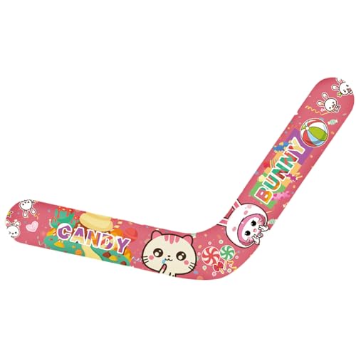 Generisch Weiche Indoor -Boomerangs für Kinder - Safe boomerange -Spielzeug für und Mädchen | Indoor -Outdoor -Wurfspiel | Fun boomerange Set für Heimspiele, Garten oder Schulaktivitäten von Generisch