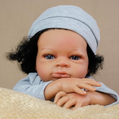 Generisch Weichkörper Reborn Baby Puppe 46 cm – Fördert soziale Fähigkeiten & Verantwortung – Perfekt für kleine Puppenmamas Generisch Weichkörper Reborn Baby Puppe 46 cm – Fördert soziale Fähigkeiten & Verantwortung – Perfekt für kleine Puppenmamas von Generisch