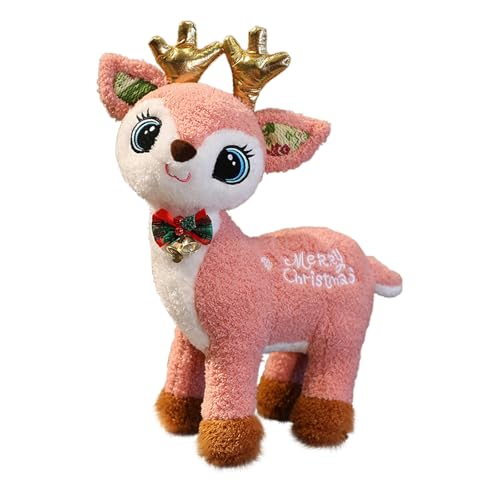 Generisch Weihnachten Stofftier Baby Rentier Puppe Weihnachten Kinder Educative Puppe (35cm) von Generisch