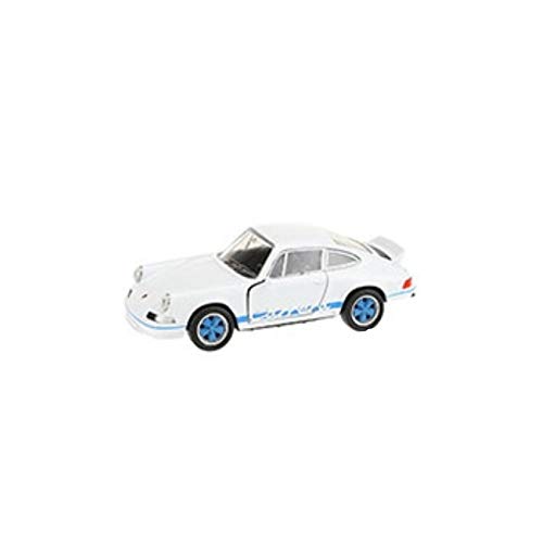 Generisch Welly Modellauto Porsche 1973 Carrera RS weiß/blau von Generisch