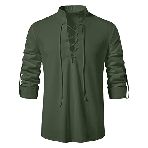 Generisch Wikinger Kleidung Herren Wikinger Kostüm Herren Mittelalter Kleidung Herren Piratenkostüm Herren Leinenhemd Herren Mittelalter Kleidung Mittelalter Hemd Wikinger Tunika, Kilt Generisch Wikinger Kleidung Herren Wikinger Kostüm Herren Mittelalter Kleidung Herren Piratenkostüm Herren Leinenhemd Herren Mittelalter Kleidung Mittelalter Hemd Wikinger Tunika, Kilt von Generisch