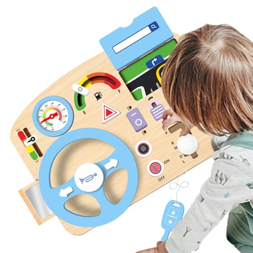 Generisch Wooden Steering Wheel Toy, Early Learning Toy, 13.58 Inches Toddler Activity Toy, Promotes Fine Motor Skills, Stimulates Brain Development, Perfect for Home or Travel Generisch Wooden Steering Wheel Toy, Early Learning Toy, 13.58 Inches Toddler Activity Toy, Promotes Fine Motor Skills, Stimulates Brain Development, Perfect for Home or Travel von Generisch