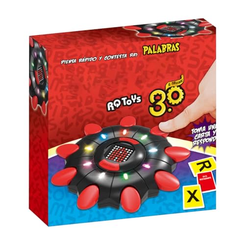 Generisch Word Games, Alphabet Board Game, Interactive Educational Toy, 10.43x10.43x1.97 inches Handheld Learning Card Game for Parties, Family Fun, and Kids Playtime Activities von Generisch