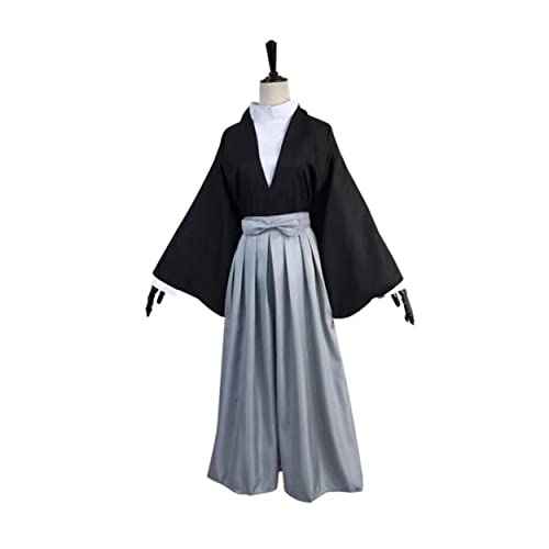 Generisch Yugi Tsukasa Cosplay Kostüm Kimono Uniform Outfit Halloween Komplettset,Black-M von Generisch