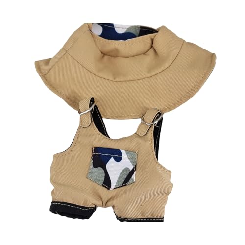 Generisch Zubehör Interessanter Typ Puppenzubehör Kleidung 17cm Puppe trägt Design-Stil Puppenhaus Möbel (Beige, 17CM) von Generisch