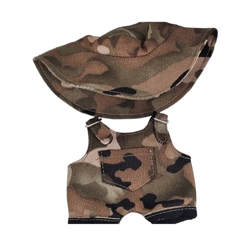 Generisch Zubehör Interessanter Typ Puppenzubehör Kleidung 17cm Puppe trägt Design-Stil Puppenhaus Möbel (Coffee, 17CM) von Generisch