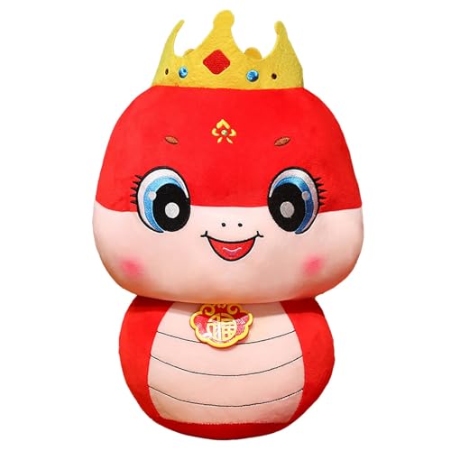 Generisch Zubehör Jahr des Maskottchens Sternzeichen Puppe Neujahrsaktivitäten für Kinder Puppenwagen Buggy (B, 25cm) von Generisch