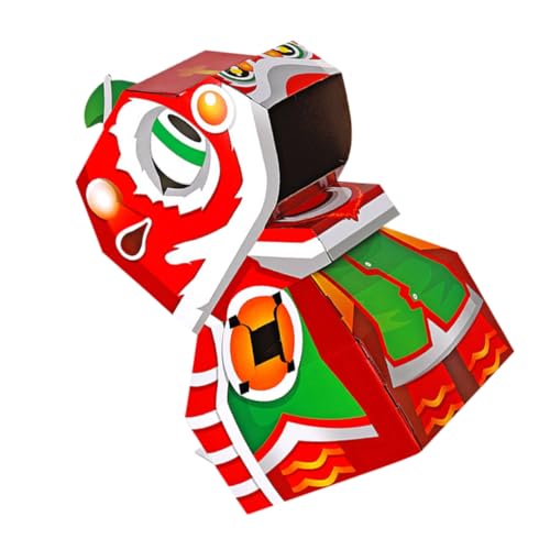 Generisch aus Karton Bastelsets für aus Pappe herstellen Geburtstagsgeschenk kinderspielzeug tragbares DIY- Löwenkostüm für Kleinkinder Colorful Generisch aus Karton Bastelsets für aus Pappe herstellen Geburtstagsgeschenk kinderspielzeug tragbares DIY- Löwenkostüm für Kleinkinder Colorful von Generisch