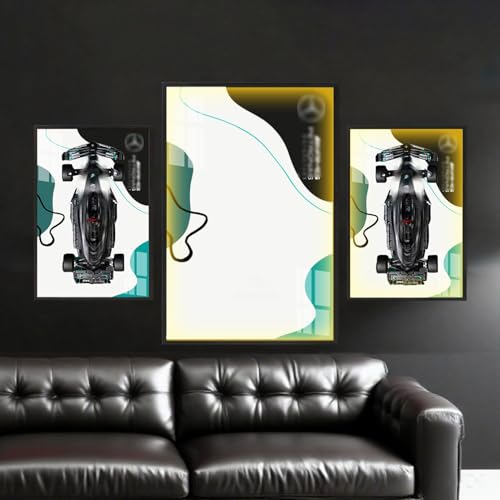 Generisch for Le*go Technic Mercedes-AMG W14 E Performance Racing Car Kit 42171 Wall Mount Wall Mount for Collectors Home or Office Decoration Gradient (USB Illuminated Version H) von Generisch