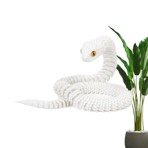 -gedruckte Tiere,-gedruckte Schlange - Flexible Gelenke Schlangenmodell Spielzeug | Heimdekoration, Fluoreszierendes Schreibtischspielzeug, lustiges Tierspielzeugmodell für Frauen, Männer -gedruckte Tiere,-gedruckte Schlange - Flexible Gelenke Schlangenmodell Spielzeug | Heimdekoration, Fluoreszierendes Schreibtischspielzeug, lustiges Tierspielzeugmodell für Frauen, Männer von Generisch