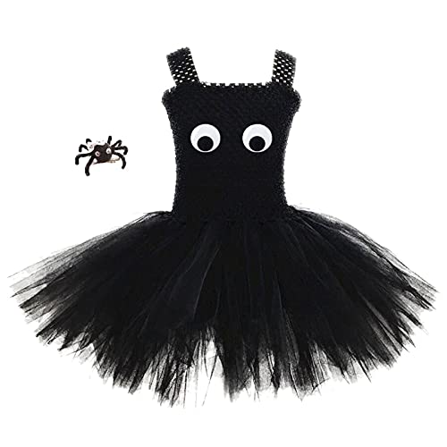 Generisch halloween kostüm kinder,skelett kostüm kinder,Mädchen Baby Kleidung Halloween Halloween Kleider Kostüme Kleider Cosplay Mädchen Kleid und (Black #11, 7-9 Years) von Generisch