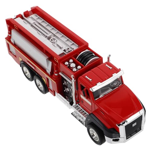 Generisch technisches Fahrzeugmodell Fahrzeuge Kleines Feuerwehrauto zum Zurückziehen Gebrauchte LKWs puppenwagen ferngesteuertes Feuerwehrauto Kleinkind Feuerwehrauto von Generisch