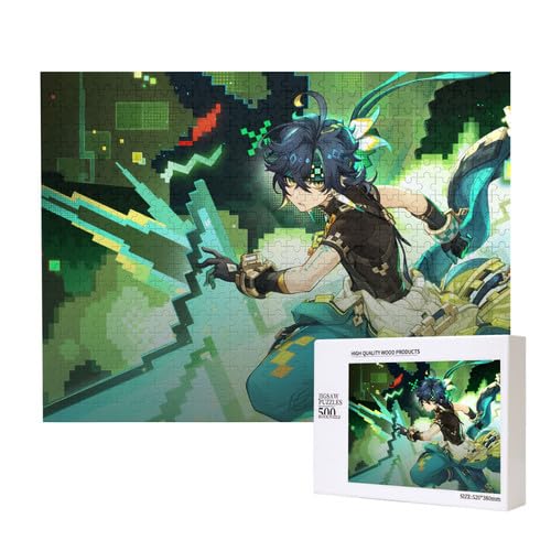 Genshin Impact Graphic Großes Holzpuzzle für Erwachsene, Pappelmaterial 300丨500丨1000 Teile Puzzle Genshin Impact Graphic Großes Holzpuzzle für Erwachsene, Pappelmaterial 300丨500丨1000 Teile Puzzle von Generisch