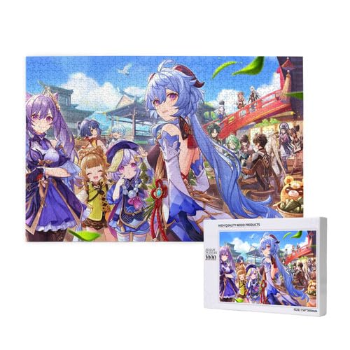 Genshin Impact Graphic Großes Holzpuzzle für Erwachsene, Pappelmaterial 300丨500丨1000 Teile Puzzle Genshin Impact Graphic Großes Holzpuzzle für Erwachsene, Pappelmaterial 300丨500丨1000 Teile Puzzle von Generisch