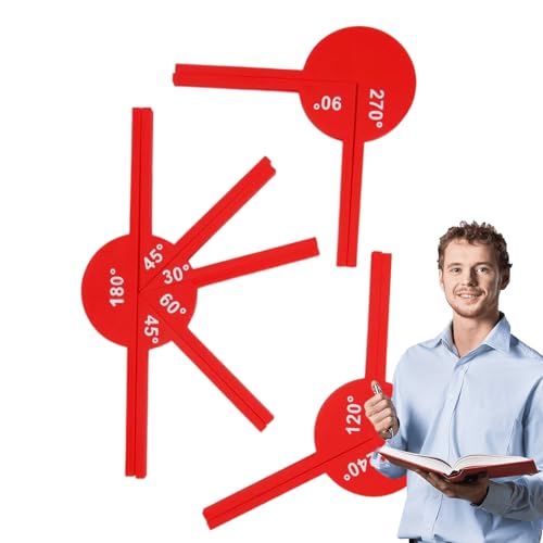 Geometrie-Bausteine - Geometrische Winkel Lehrmittel Zubehör - Mathematik Lernhilfe Grundschulmaterial Kinder Schüler Geometrie-Bausteine - Geometrische Winkel Lehrmittel Zubehör - Mathematik Lernhilfe Grundschulmaterial Kinder Schüler von Generisch