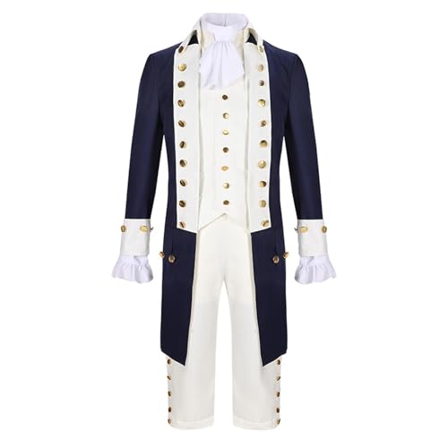 George Washington Thomas Jefferson James Madison Alexander Hamilton Kostüm Cosplay für Herren von Generisch