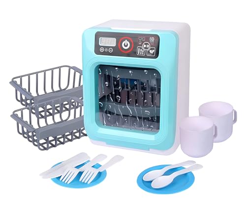 Geschirrspüler Spielzeug für Kinder Geschirrspüler Lichter und Sounds mit Tellern Tassen Besteck Tasten Touch Display Funktionierende Haushaltsgeräte Küche Spielzeug Spülmaschine Spiel für Kinder Geschirrspüler Spielzeug für Kinder Geschirrspüler Lichter und Sounds mit Tellern Tassen Besteck Tasten Touch Display Funktionierende Haushaltsgeräte Küche Spielzeug Spülmaschine Spiel für Kinder von Generisch