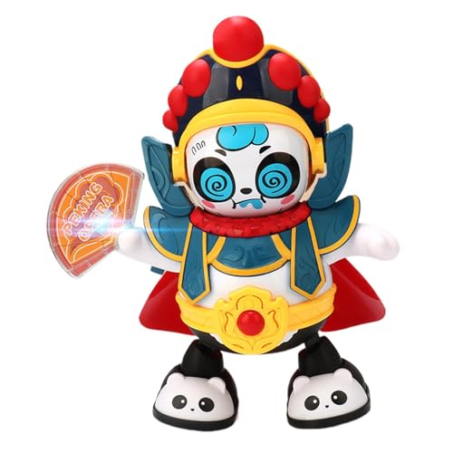 Gesichtsverändernde Puppe,Chinesisches sich veränderndes Gesicht - Automatische Gesichtsveränderungspuppe,Puppengesicht mit Musik und Licht, nationale traditionelle Desktop-Puppe, dekoratives Ornament von Generisch