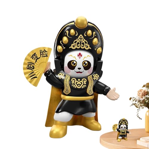 Gesichtsveränderndes Puppenspielzeug, Peking-Drama-Puppe - Chinesische Drama-Figur mit 5 interaktiven Gesichtern - Chinesische Drama-Figur, Souvenirfigur für Zuhause, Büro, Reisen Gesichtsveränderndes Puppenspielzeug, Peking-Drama-Puppe - Chinesische Drama-Figur mit 5 interaktiven Gesichtern - Chinesische Drama-Figur, Souvenirfigur für Zuhause, Büro, Reisen von Generisch