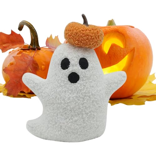 Gespenst Kuscheltier,Halloween Geist Plüschtier Weiches Spielzeug - Weiches Kuschelkissen Geschenk Für Kinder Jugendliche Erwachsene Geburtstag Feiertag von Generisch