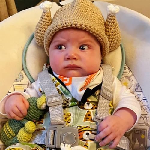 Gestrickte Türkei-Mütze, lustige Türkei-Mütze | Neuheit gestrickte Hühnerkopfbedeckung für Thanksgiving | Truthahn-Trab-Cosplay-Kappen, lustiges Party-Kostüm für Kindertag, Osterfeiern von Generisch