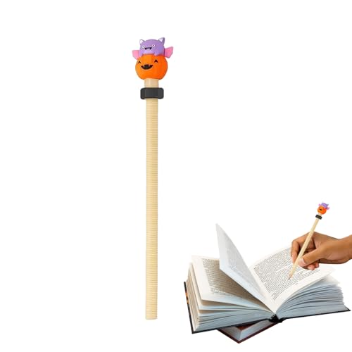 Gewindeter Fidget Bleistift | Halloween Stift Mit Gleitender Mutter Und Gewindefunktion | Leises Sensorik Spielzeug Für Schule Büro Wartezimmer Zu Hause Mädchen von Generisch