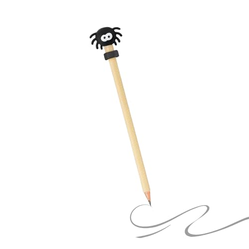 Gewindeter Fidget Bleistift - Holz Halloween Sensorik Drehstift,Leises Sensorik Spielzeug Für Schule Büro Wartezimmer Zu Hause Mädchen von Generisch