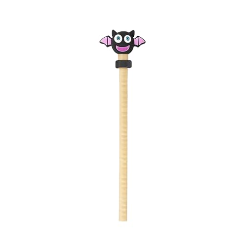 Gewindeter Fidget Bleistift - Holz Halloween Sensorik Drehstift - Leises Sensorik Spielzeug Für Schule Büro Wartezimmer Zu Hause Mädchen Gewindeter Fidget Bleistift - Holz Halloween Sensorik Drehstift - Leises Sensorik Spielzeug Für Schule Büro Wartezimmer Zu Hause Mädchen von Generisch