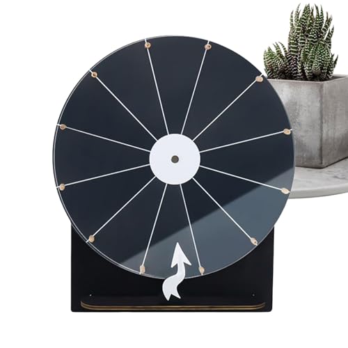 Gewinnrad - 28 cm Roulette Rad Aus Holz,Abwischbar Spieleabend Zubehör Für Erwachsene Jugendliche Veranstalter Party Planer Klassenraum Belohnungen Feiertagsfeiern Familienfeiern Gewinnrad - 28 cm Roulette Rad Aus Holz,Abwischbar Spieleabend Zubehör Für Erwachsene Jugendliche Veranstalter Party Planer Klassenraum Belohnungen Feiertagsfeiern Familienfeiern von Generisch