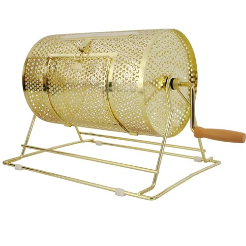 Gewinnspieltrommel Spinner für Lotterieziehung, vermessingt mit Holzgriff, ideal für Veranstaltungen und Preisgeschenke Gewinnspieltrommel Spinner für Lotterieziehung, vermessingt mit Holzgriff, ideal für Veranstaltungen und Preisgeschenke von Generisch