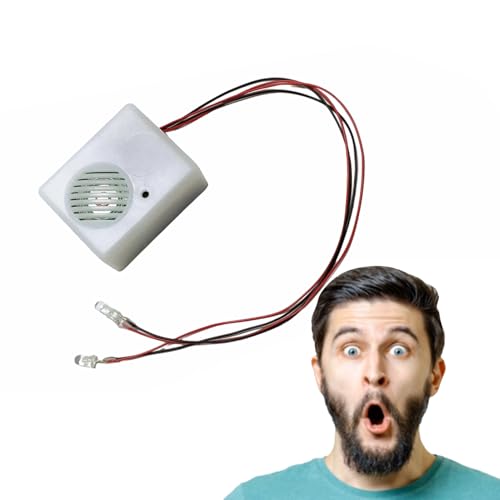 Ghost Screaming Sounder - Automatisch Sprachaktiviert, Sprachaktivierter Ghost Schreien Halloween Lautsprecher - Requisis Batterie Angetriebene Halloween -Scary -Werkzeuge Mit LED -Licht Für Escape Ro Ghost Screaming Sounder - Automatisch Sprachaktiviert, Sprachaktivierter Ghost Schreien Halloween Lautsprecher - Requisis Batterie Angetriebene Halloween -Scary -Werkzeuge Mit LED -Licht Für Escape Ro von Generisch