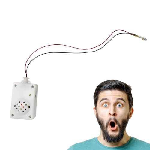 Ghost Screaming Sounder | Voice Activated Horror Lautsprecher LED Leg Lack VERFAHRUNG DER BATTERALED Prank Tool | Halloween Gruselige -Requisite Für Die Verwendung Von Haunted Performance Decor von Generisch