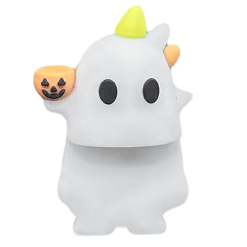 Ghostees Mystery, Ghost Figur Peel Stick, 1,5x1,5 cm, Neuheit Telefonpuppe, kreative Display -Figur, Innenländer im Freien, Tischhaus verwendet von Generisch