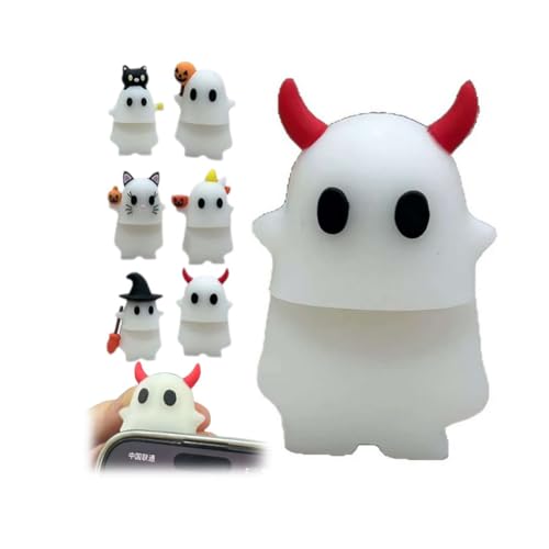 Ghostees Mystery Phone Buddy, 2025 Halloween-Geist und Kürbis-Telefonaufsatz, niedliches Abziehen und Aufkleben, lustiges Halloween-Telefon, alle Modelle, Buddy Puppe, lustiges Schreibtisch-Accessoire Ghostees Mystery Phone Buddy, 2025 Halloween-Geist und Kürbis-Telefonaufsatz, niedliches Abziehen und Aufkleben, lustiges Halloween-Telefon, alle Modelle, Buddy Puppe, lustiges Schreibtisch-Accessoire von Generisch