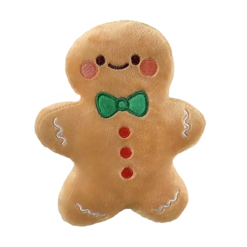 Gingerbread Plush | Weihnachts Plüschtier,Liebenswerte Figuren Spielzeugpuppe Für Etageren Küche Büro Klassenzimmer Fensterdekoration,Stufenteller Deko Für Küche Tisch Wohnzimmer Gingerbread Plush | Weihnachts Plüschtier,Liebenswerte Figuren Spielzeugpuppe Für Etageren Küche Büro Klassenzimmer Fensterdekoration,Stufenteller Deko Für Küche Tisch Wohnzimmer von Generisch