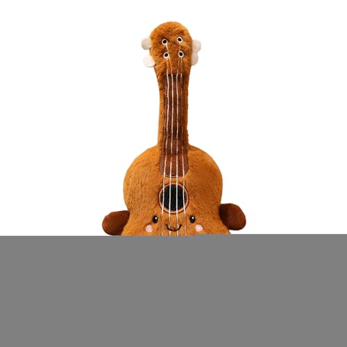 Gitarren Kuscheltier für Kinder, Sammlerstück Gitarre Musikinstrument Stofftier Modell, Realistisches Plüschtier für Jugendliche und Erwachsene Gitarren Kuscheltier für Kinder, Sammlerstück Gitarre Musikinstrument Stofftier Modell, Realistisches Plüschtier für Jugendliche und Erwachsene von Generisch