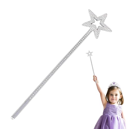 Glitzerstäbe für Kinder, Sternenstab | Prinzessin Glitzer - Lustiges Prinzessinnen-Kostüm, geeignet für kleine Prinzessinnen, Tänzer, Maskeraden von Generisch