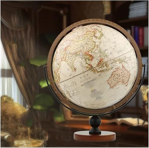 Globe Retro HD 12 Zoll drehbarer Weltglobus – pädagogischer Mini-Globus for Kinder und Erwachsene – perfekte Schreibtisch-Büro-Dekoration Globe Retro HD 12 Zoll drehbarer Weltglobus – pädagogischer Mini-Globus for Kinder und Erwachsene – perfekte Schreibtisch-Büro-Dekoration von Generisch