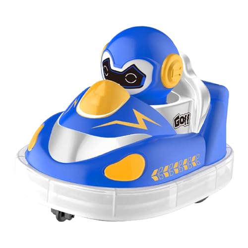 Glow Crashers RC Bumper Cars, Rechargeable Bumper Cars, with LED Lights and Music (Blue) von Generisch