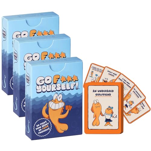 Go Fish Kartenspiel für Erwachsene, Das Fischspiel der kleinen Demütigungen des Lebens 2025 Neues Party-Kartenspiel Go F**k Yourself Erwachsenenspiel Lustige Spiele für Spieleabende Familienfeiern Go Fish Kartenspiel für Erwachsene, Das Fischspiel der kleinen Demütigungen des Lebens 2025 Neues Party-Kartenspiel Go F**k Yourself Erwachsenenspiel Lustige Spiele für Spieleabende Familienfeiern von Generisch