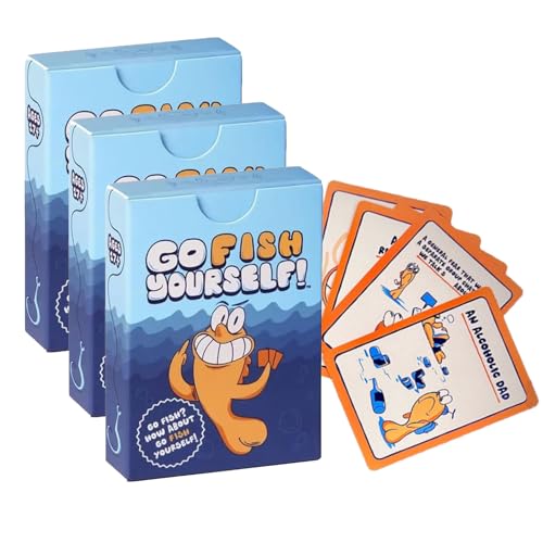 Go Fish Kartenspiel für Erwachsene, Go F**k Yourself Urlaub Party-Kartenspiel Das Fischspiel der kleinen Demütigungen des Lebens Erwachsenenspiel Lustige Spiele für Spieleabende Familienfeiern Go Fish Kartenspiel für Erwachsene, Go F**k Yourself Urlaub Party-Kartenspiel Das Fischspiel der kleinen Demütigungen des Lebens Erwachsenenspiel Lustige Spiele für Spieleabende Familienfeiern von Generisch