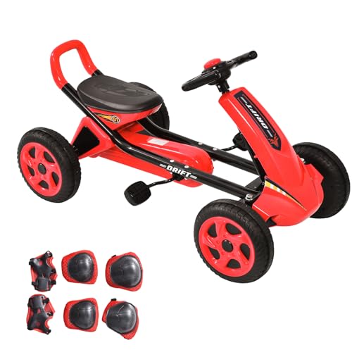 Go-Kart, go Karts Tretauto, Tretfahrzeug Mit Lenkrad, Pedal GoKart, Ergonomisch Verstellbarem Sitz, Vor- Und Rückwärtsgang, Pedalantrieb, Kinderspielzeug Geeignet Für Kinder Im Alter Von 3-5 Jahren Go-Kart, go Karts Tretauto, Tretfahrzeug Mit Lenkrad, Pedal GoKart, Ergonomisch Verstellbarem Sitz, Vor- Und Rückwärtsgang, Pedalantrieb, Kinderspielzeug Geeignet Für Kinder Im Alter Von 3-5 Jahren von Generisch