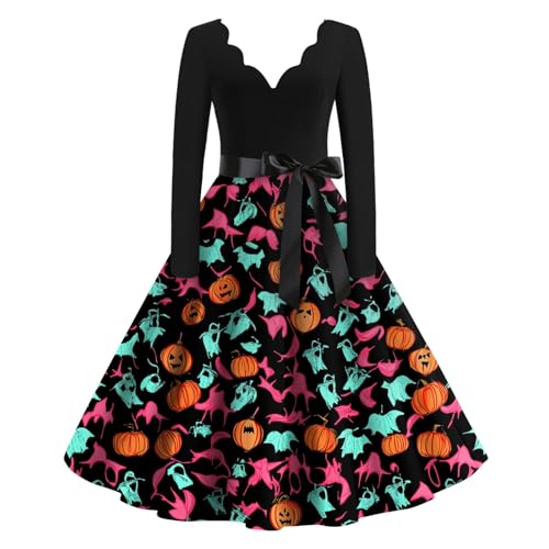 Gothic Kleider Damen Karnevalskostüm Cosplay Monster Hexe für Lolita Toten Blut Lustig Sensenmann Clown Skelett Braut Mittelalter Vampire Gothic Halloween Kleid Kostüm Damen Vampire Dress XL Gothic Kleider Damen Karnevalskostüm Cosplay Monster Hexe für Lolita Toten Blut Lustig Sensenmann Clown Skelett Braut Mittelalter Vampire Gothic Halloween Kleid Kostüm Damen Vampire Dress XL von Generisch