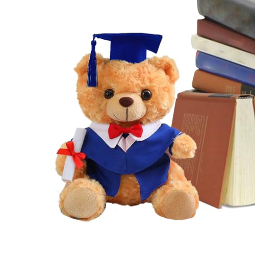 Graduation Bear 2025-25 cm Plüschtier Bär Mit Talar & - Festliches Geschenk Zur Einschulung Schulabschluss Uni Für Kinder Mädchen Graduation Bear 2025-25 cm Plüschtier Bär Mit Talar & - Festliches Geschenk Zur Einschulung Schulabschluss Uni Für Kinder Mädchen von Generisch