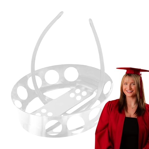Graduation Cap Headband, Grad Cap Band Insert, Comfortable Anti-Fall Non-Slip Hat Supplies for College Students, Boys, Teens, Girls, Secure Fit Graduation Hat Accessory for Ceremonies Graduation Cap Headband, Grad Cap Band Insert, Comfortable Anti-Fall Non-Slip Hat Supplies for College Students, Boys, Teens, Girls, Secure Fit Graduation Hat Accessory for Ceremonies von Generisch