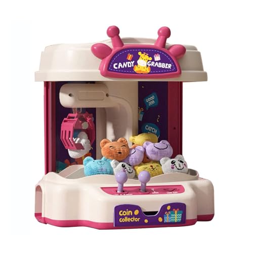 Greifautomat für, Süßigkeitenautomat mit Münzen und Doll, Candy, Krallen Maschine, Groß Machine Toy, Süßigkeiten Greifmaschine Krallenmaschine Spielzeug für Spiel (B, One Size) von Generisch