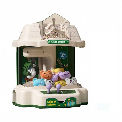 Greifautomat für, Süßigkeitenautomat mit Münzen und Doll, Candy, Krallen Maschine, Groß Machine Toy, Süßigkeiten Greifmaschine Krallenmaschine Spielzeug für Spiel (C, One Size) von Generisch
